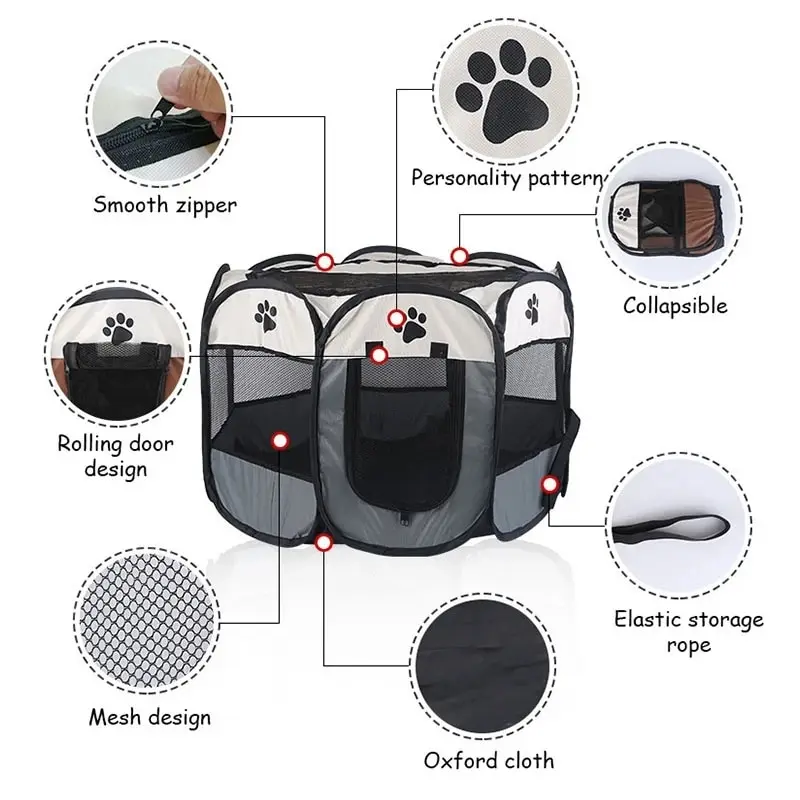Betsy’s Portable Foldable Pet Kennel - Image 3